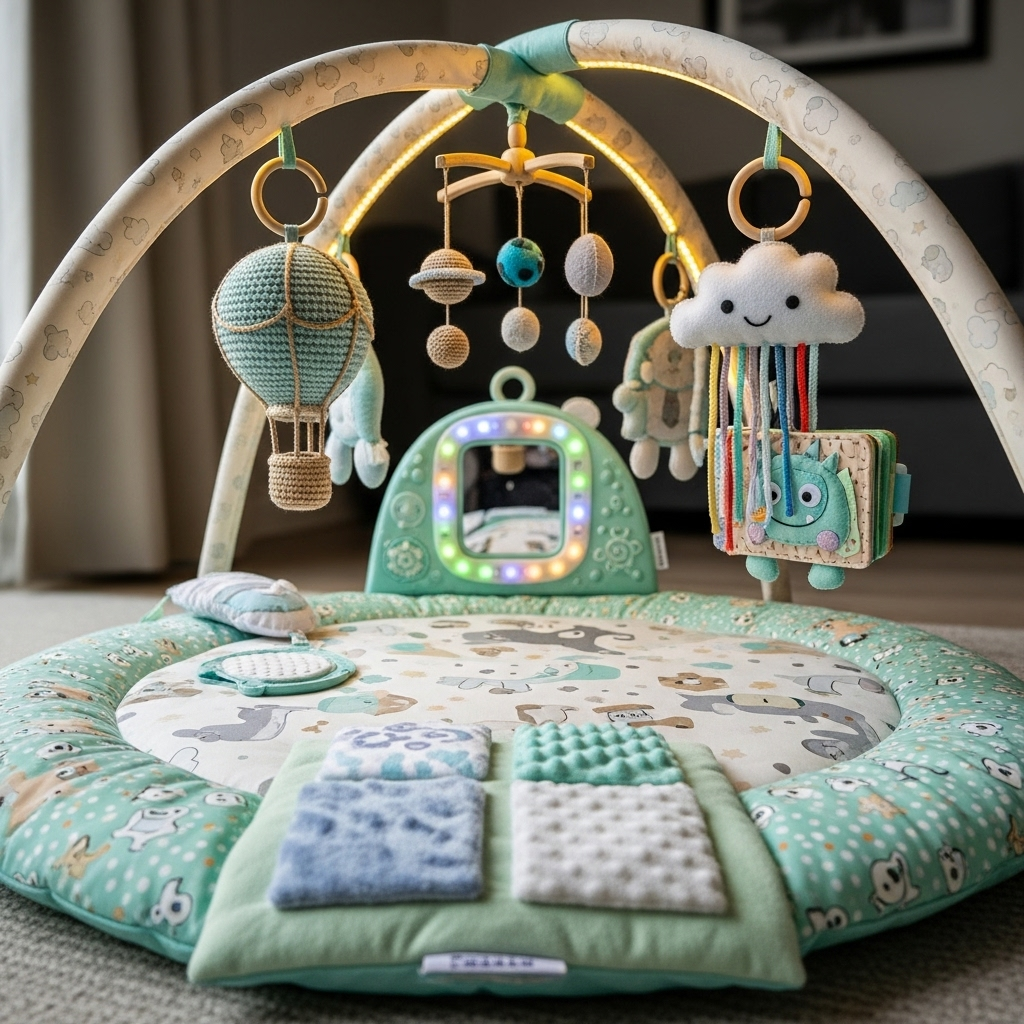 When buying a baby gym play mat, consider these factors