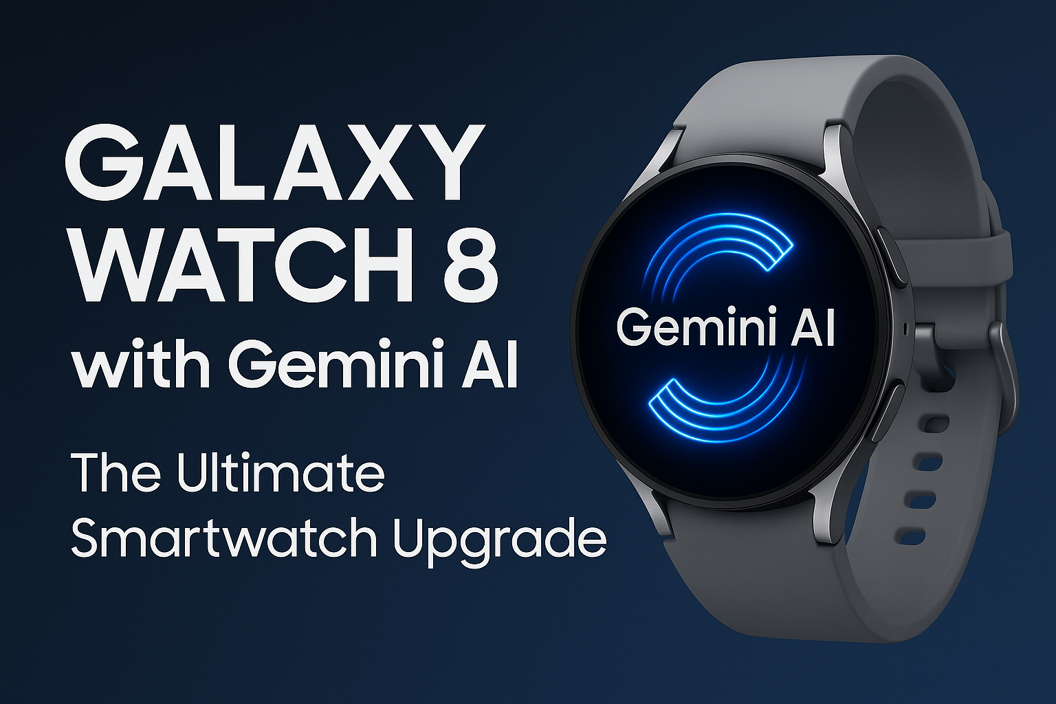 Galaxy Watch 8 × Gemini AI — A Perfect Synergy for Smarter Living